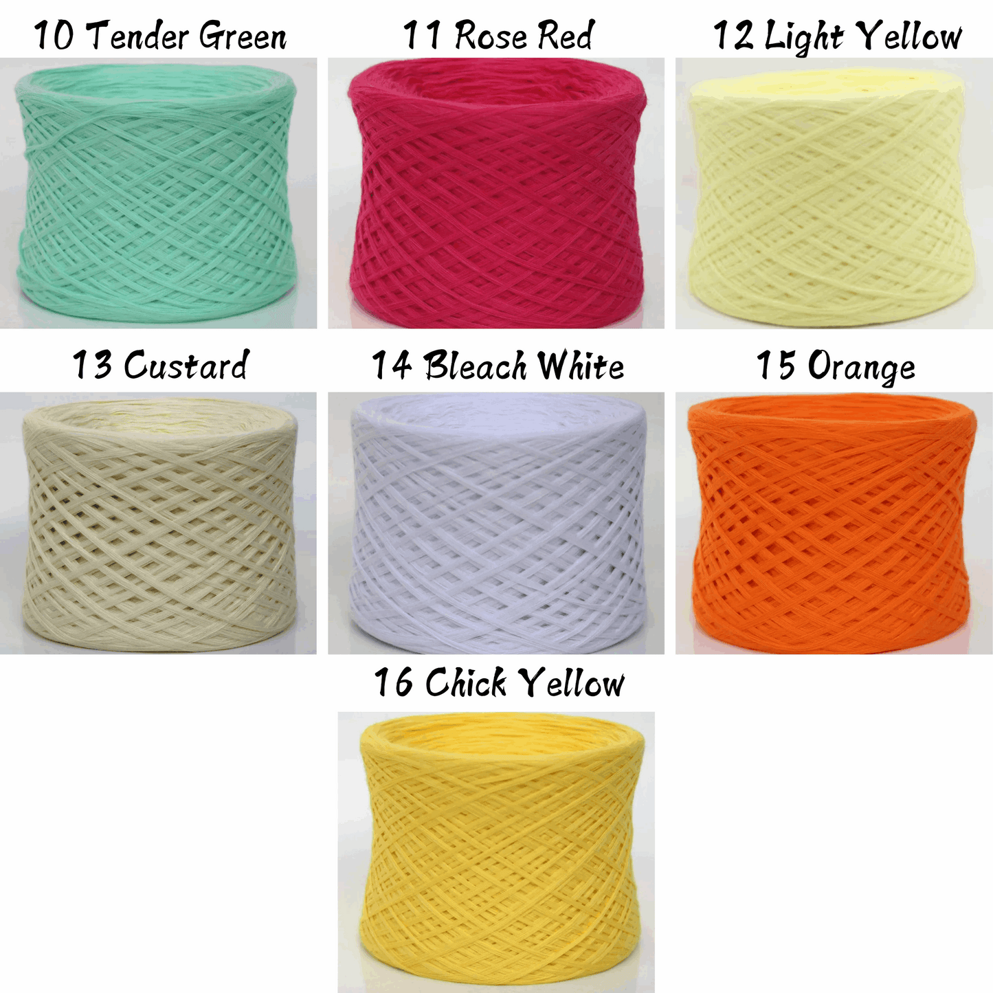100% Cotton Yarn (250g) - Soft Cotton Yarn for Crocheting and Knitting
